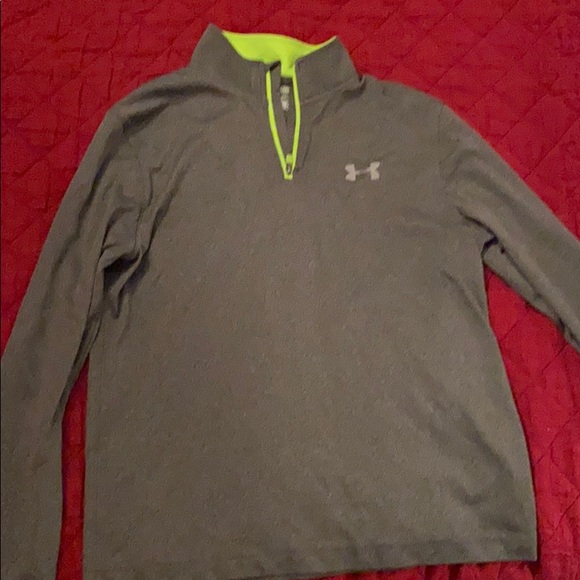 boys under armour quarter zip